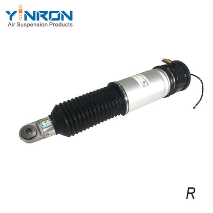 Full front view for BMW 7-Series E65 E66 rear right air suspension strut with solenoid (EDC) (37126785536)
