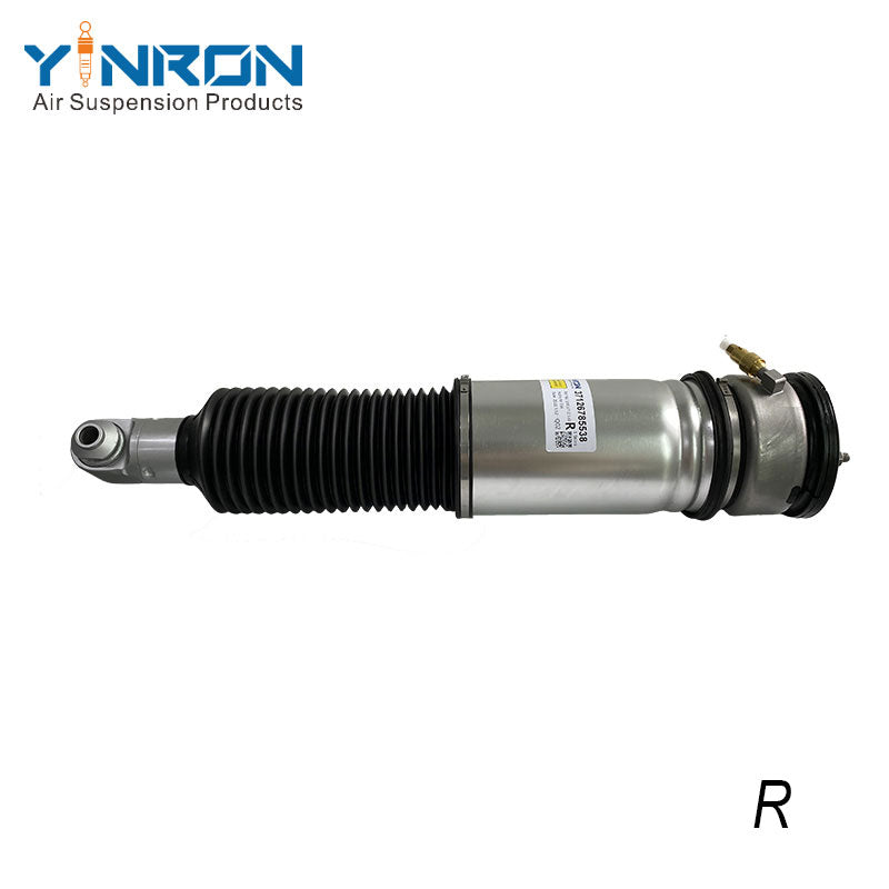 Straight eye-level view for BMW 7-Series E65 E66 rear right air suspension strut without solenoid (EDC) (37126785538)
