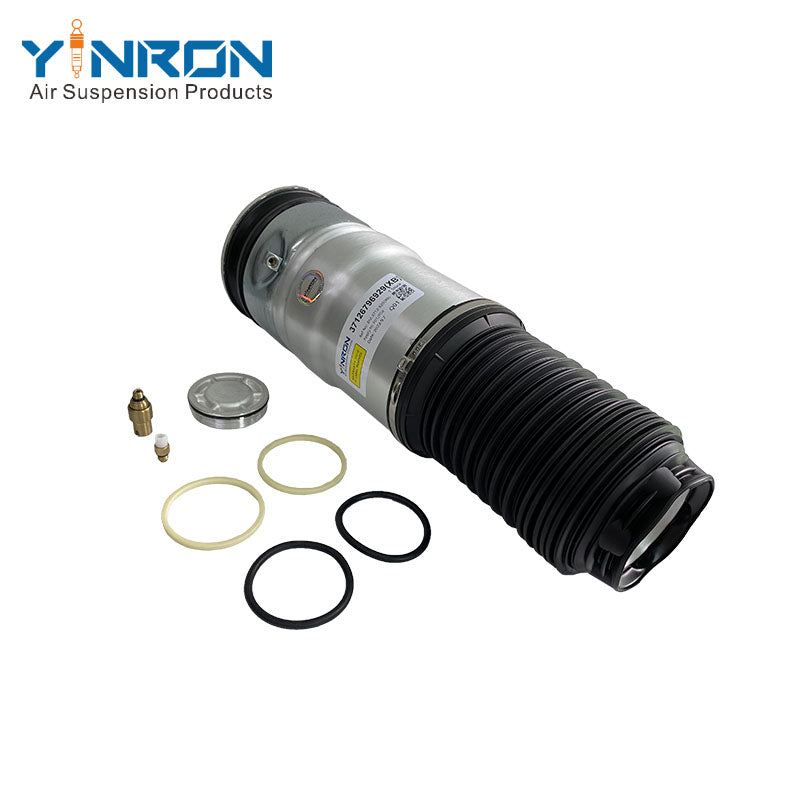 Side profile view for BMW 7-Series F01 F02 rear air suspension spring (37126796929)