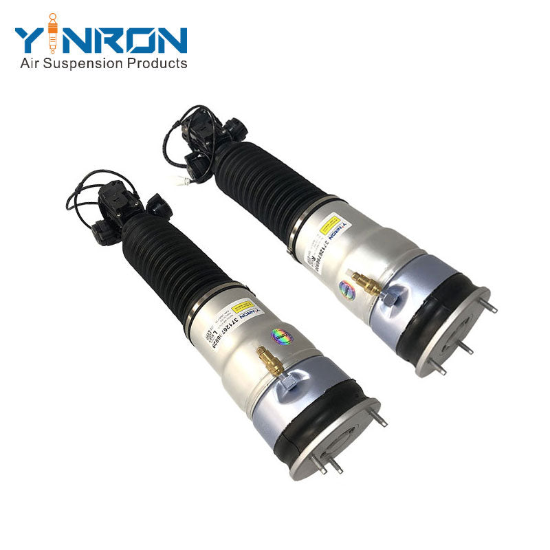 A pair for rear left and right air suspension struts with EDC for BMW 7-Series F01 F02 (37126796929 and 37126796930)