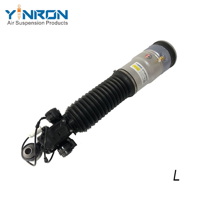 Full front view for BMW 7-Series F01 F02 rear left air suspension strut with EDC (37126796929)