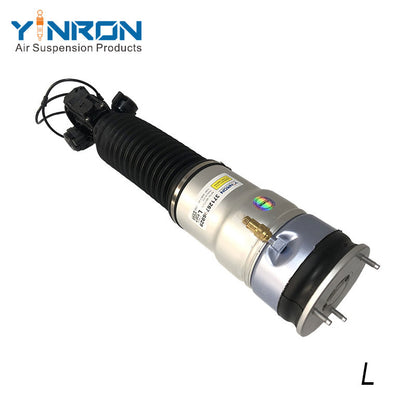 Side profile view for BMW 7-Series F01 F02 rear left air suspension strut with EDC (37126796929)