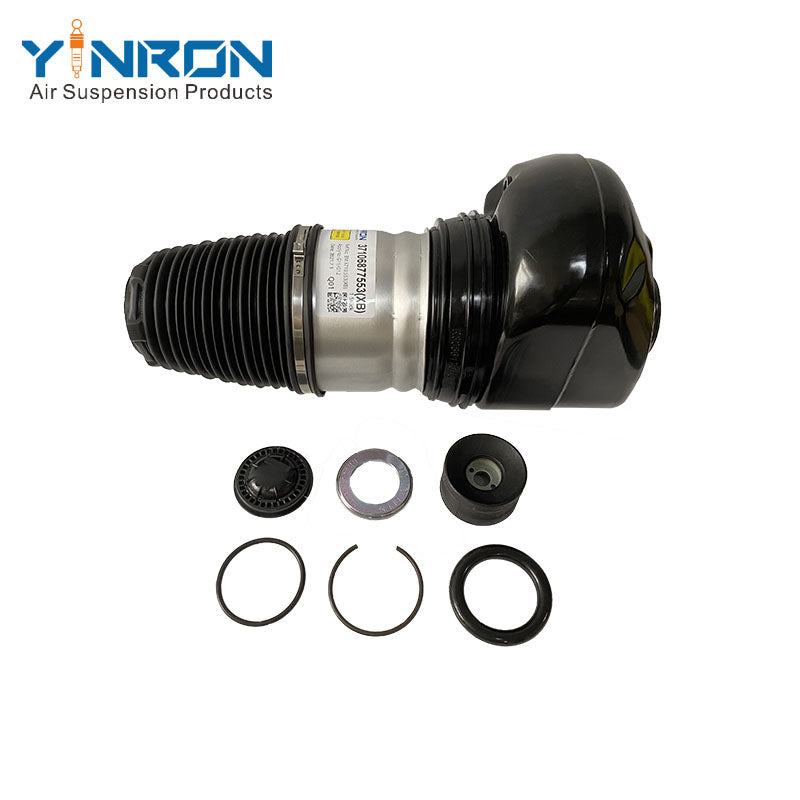 Straight eye-level view for BMW 7-Series G11 G12 front air suspension spring with RWD AWD (37106877553)