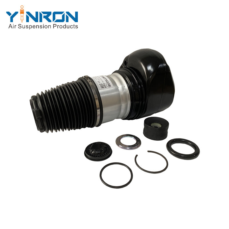 Side profile view for BMW 7-Series G11 G12 front air suspension spring with RWD AWD (37106877553)