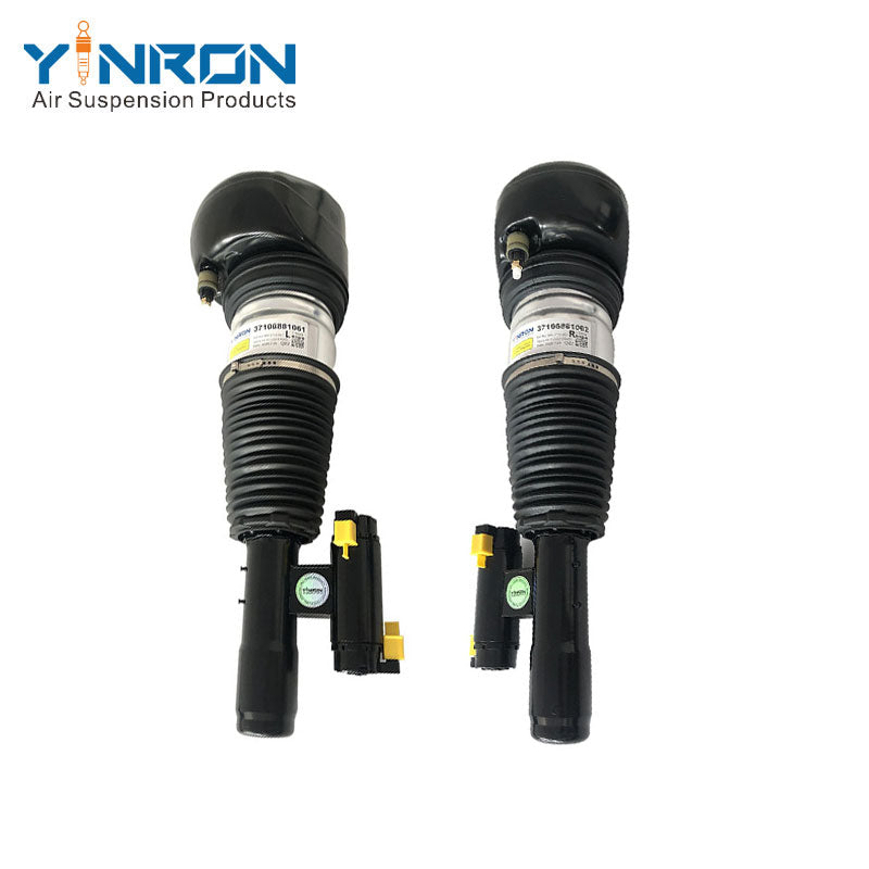 A pair for front left and right air suspension struts for BMW 7-Series G11 G12 (37106881061 and 37106881062) with 4WD xDrive