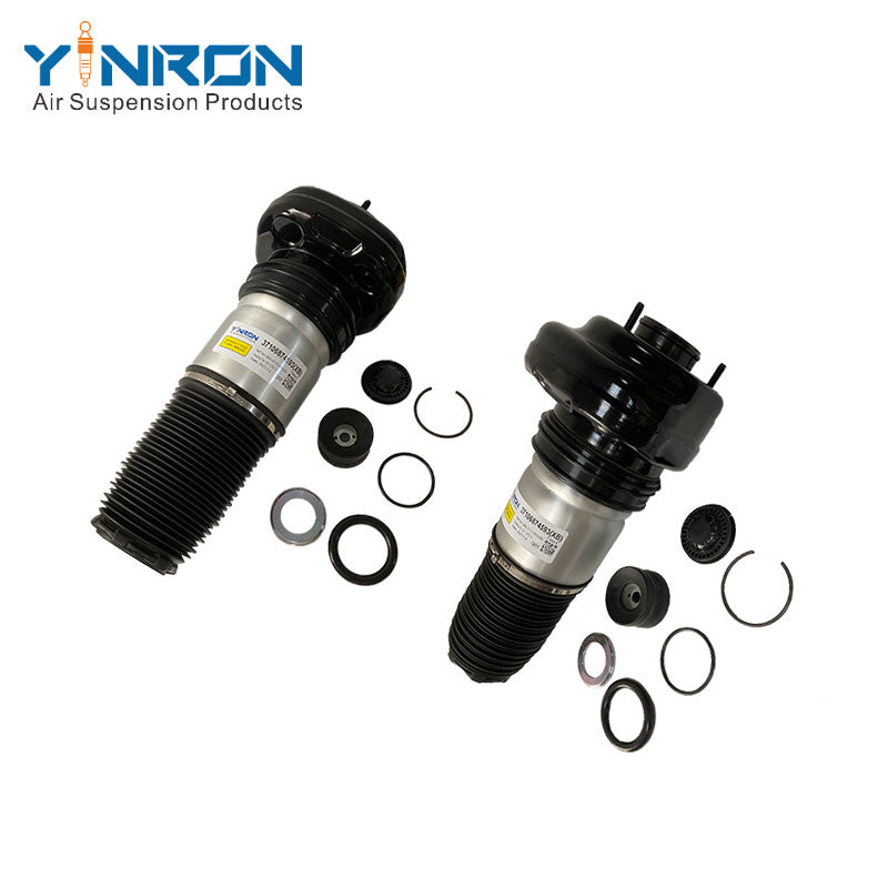 Perspective view for BMW 7-Series G11 G12 rear air suspension spring pair (37106874593 and 37106874594)