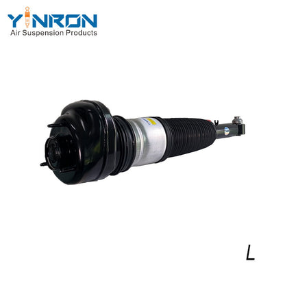 Detailed bottom mounting view for BMW 7-Series G11 G12 rear left air suspension strut (37106874593)