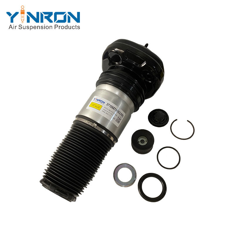 Full front view for BMW 7-Series G11 G12 rear left or right air suspension spring (37106874593 and 37106874594)