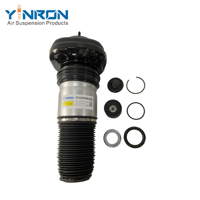 Top down view for BMW 7-Series G11 G12 rear left or right air suspension spring (37106874593 and 37106874594)