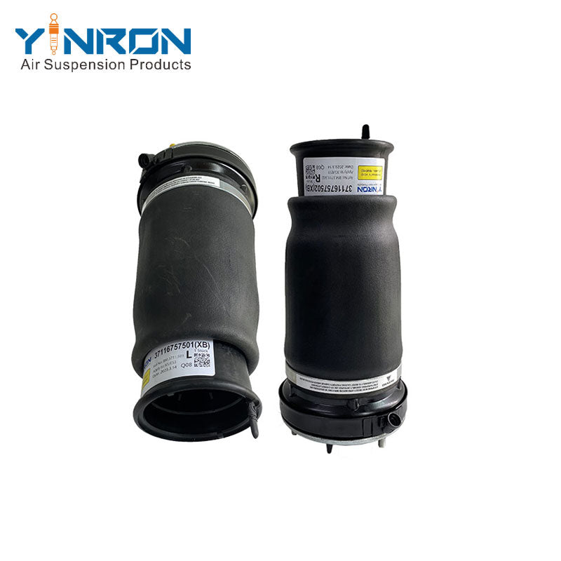 A pair for front left and right air suspension springs for BMW X5 E53 (37116757501 and 37116757502)