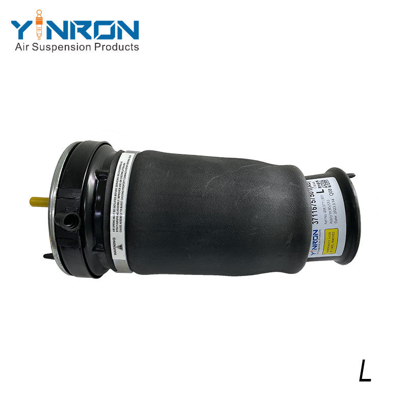 Straight eye-level view for BMW X5 E53 front left air suspension spring (37116757501)