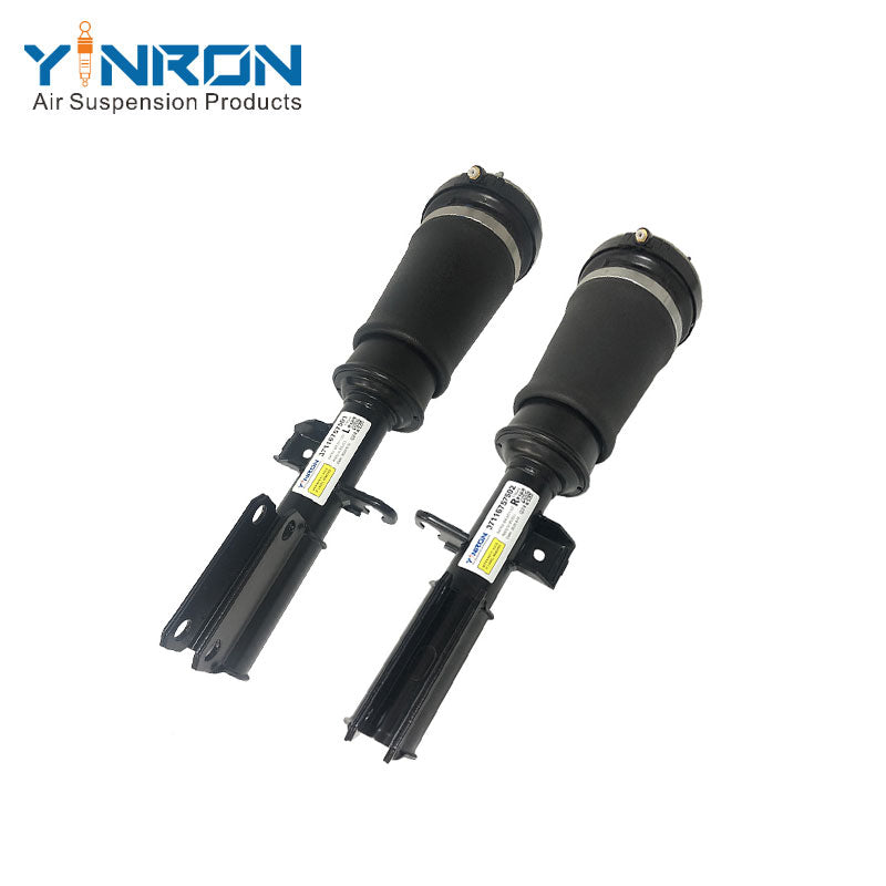 Complete front air shock absorber assembly set for BMW X5 E53 including OE 37116757501 and 37116757502