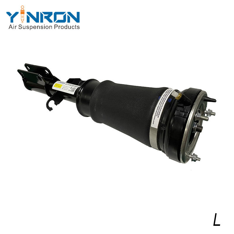 Close-up rubber bellow detail for BMW X5 E53 front right air suspension strut (37116757502)