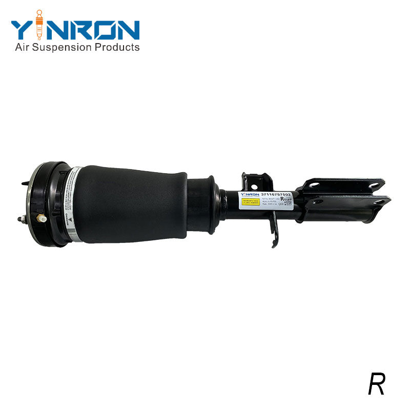 Profile side view for BMW X5 E53 front air suspension strut (37116757502)
