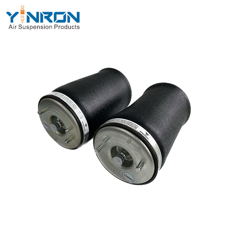 Complete set of rear left and right air suspension spring bags for BMW X5 E53 including OE 37126750355 and 37126750356
