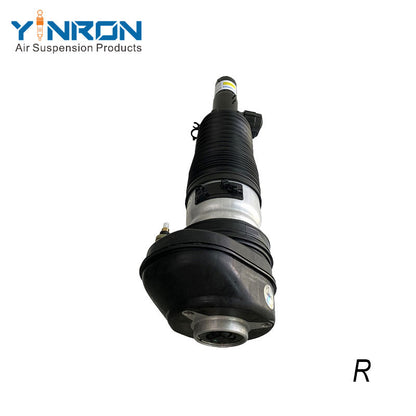Detailed bottom mounting view for BMW X5 G05 front right air suspension strut (37106869030)