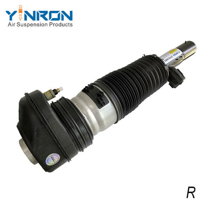 Detailed bottom mounting view for BMW X6 G06 front right air suspension strut (37106892426)