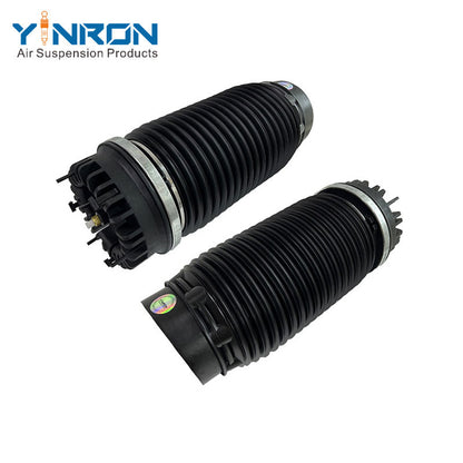 Full front view for Dodge Ram 1500 (2009-2020) rear left and rear right air suspension spring pair (4877136-AA 4877136AA or 4877136-AB 4877136AB)