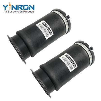 45 degree pair view of Hummer H2 rear air suspension springs (15938306)