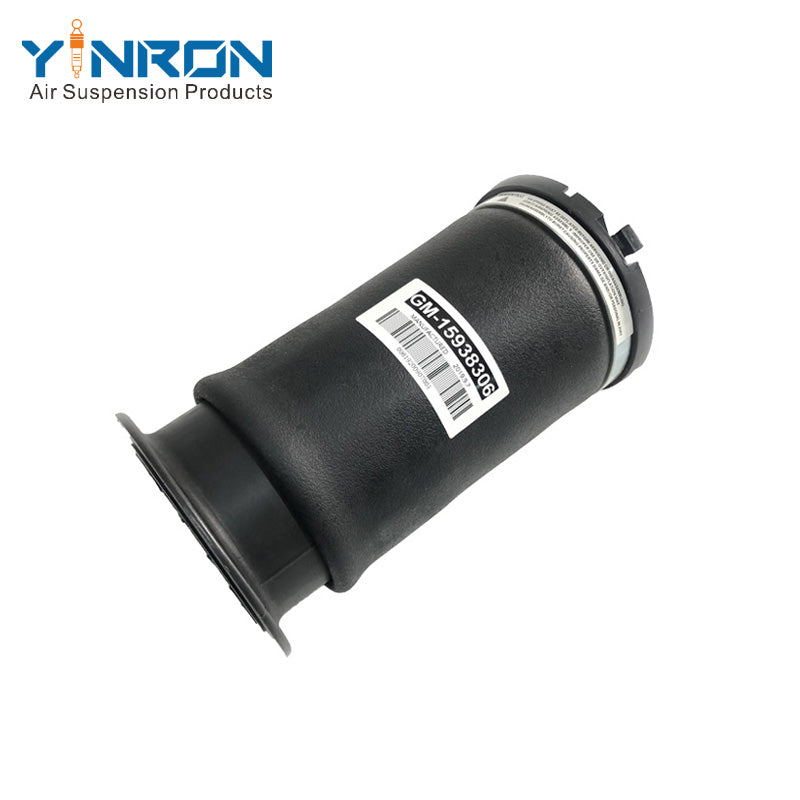 Side view of Hummer H2 rear air suspension spring (15938306)