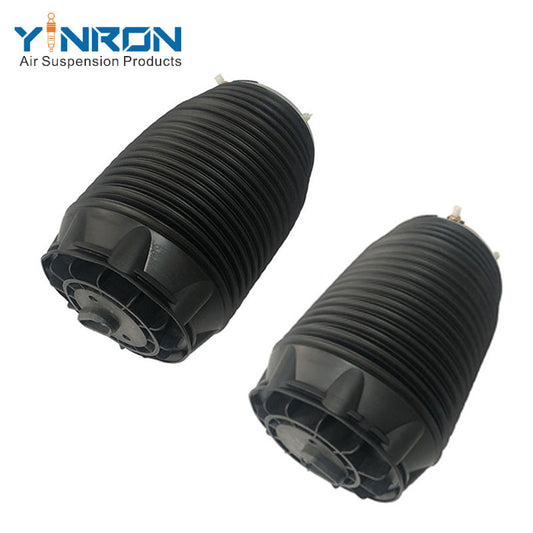Detailed pair view of HYUNDAI Equus (2009-2016) rear air suspension springs (55350-3M501 & 55360-3M501)