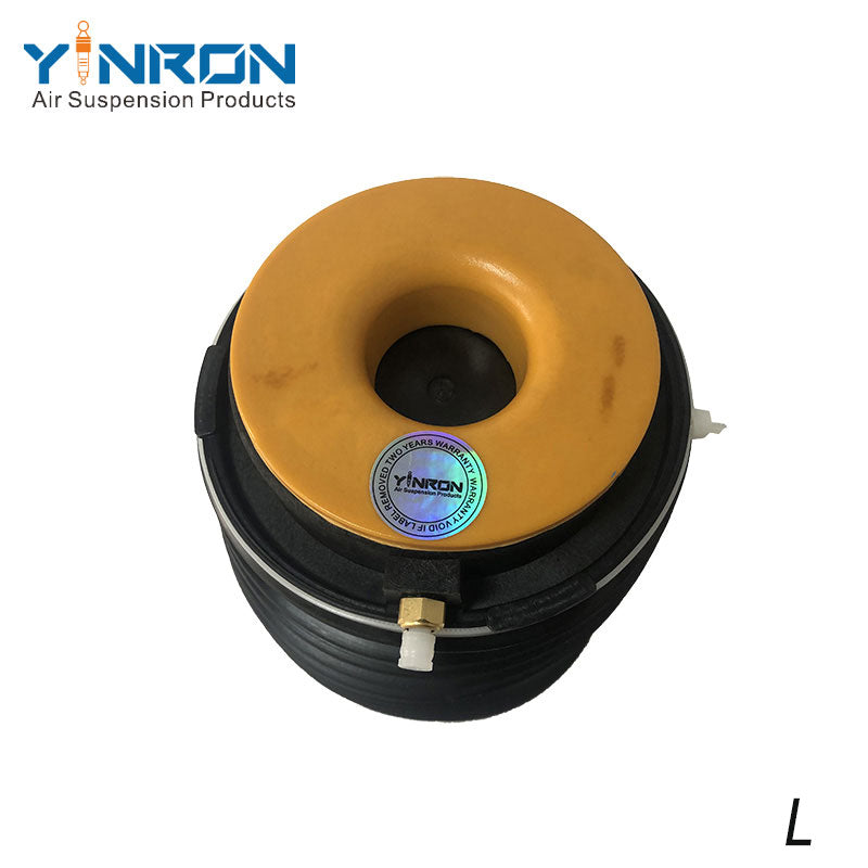 Detailed close-up view of HYUNDAI Equus (2009-2016) rear air suspension spring (55350-3M501)