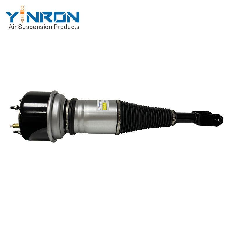 Full front view of Jaguar XJ X350/X358 front air suspension strut with CVD (C2C41349)