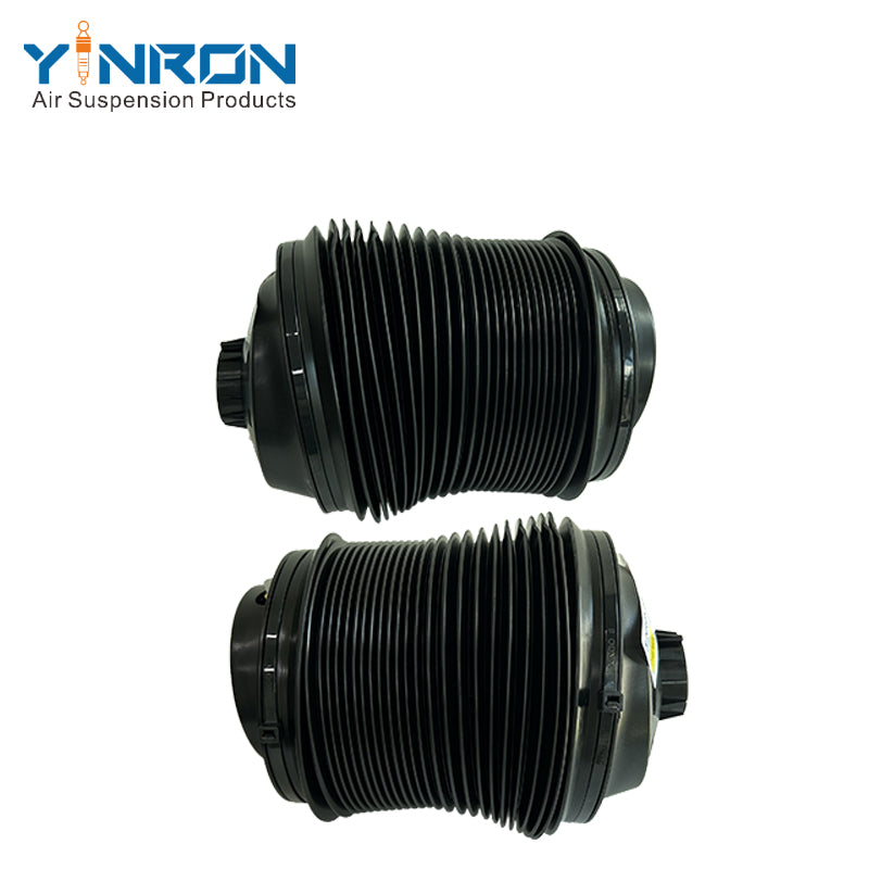 Full front view of JEEP Grand Cherokee WK2 2016~2020 rear air suspension spring pair (68258355AC & 68258354AC)
