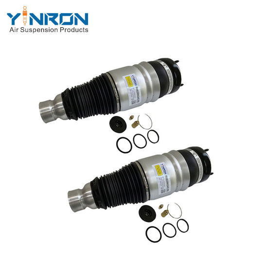 45-degree angled view of JEEP Grand Cherokee WK2 front air suspension spring pair (68029903AE & 68029902AE)