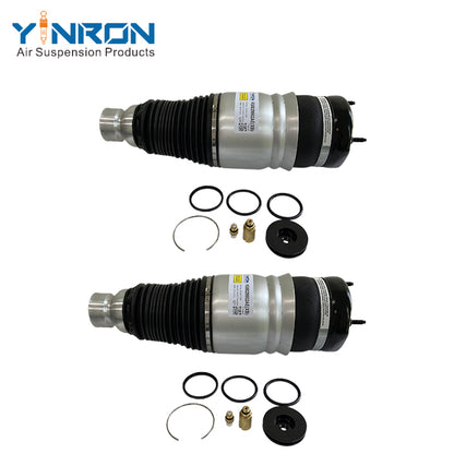 Full front view of JEEP Grand Cherokee WK2 front air suspension spring pair (68029903AE & 68029902AE)