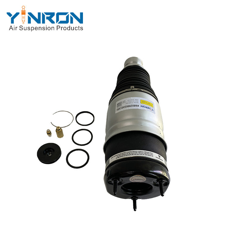 Close-up detail view of JEEP Grand Cherokee WK2 front left air suspension spring (68029903AE)