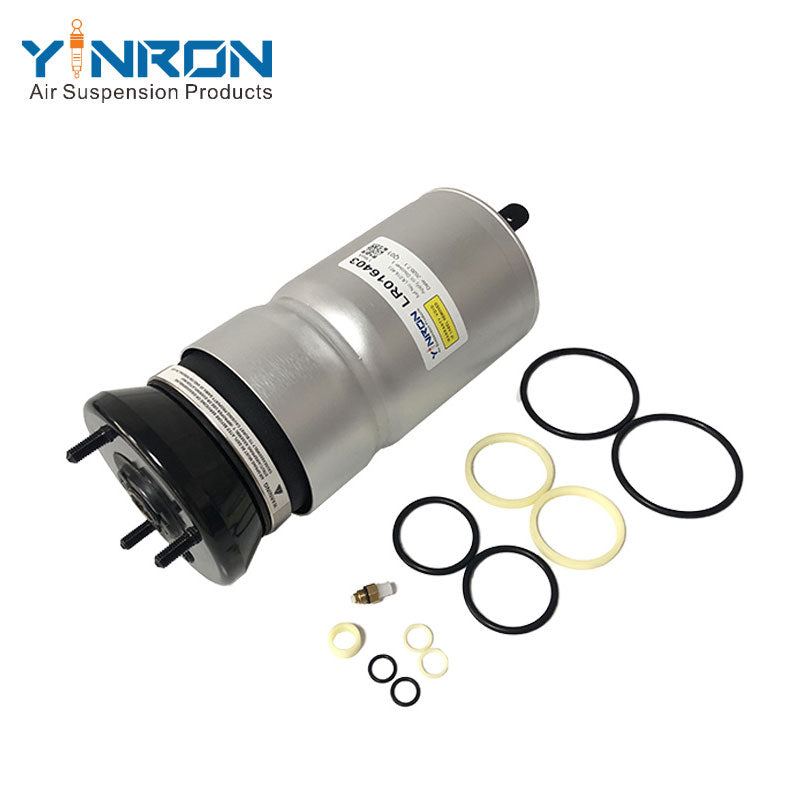 45-degree angle view of Land Rover Discovery 4 / Range Rover Sport L320 front air suspension spring (LR016403)