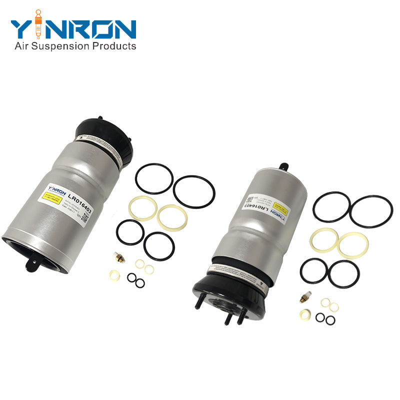 Pair detail view of Land Rover Discovery 4 / Range Rover Sport L320 front air suspension springs (LR016403)