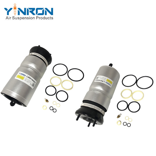 Pair detail view of Land Rover Discovery 4 / Range Rover Sport L320 front air suspension springs (LR016403)