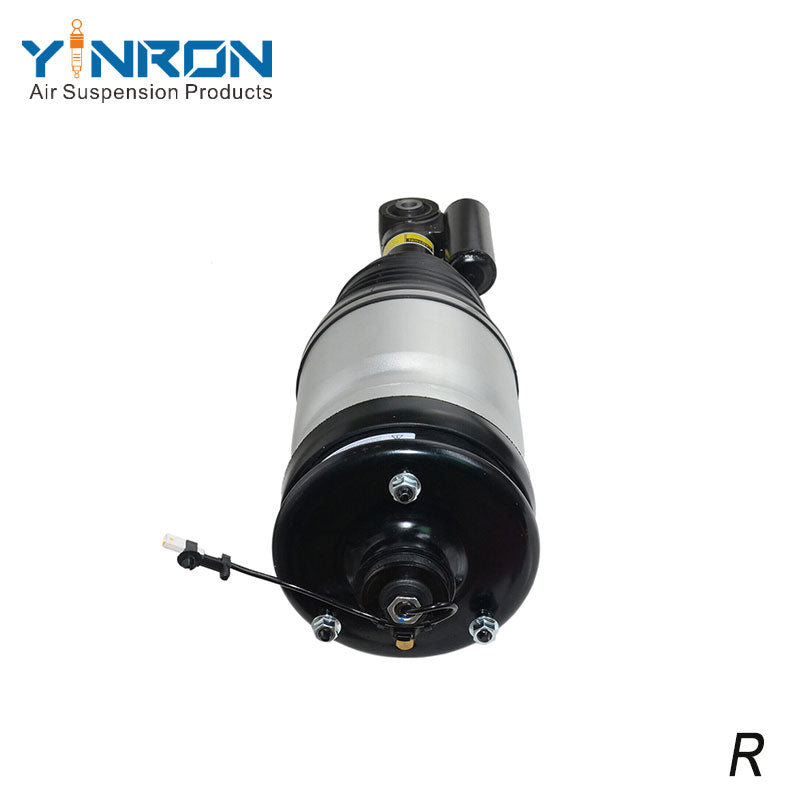 Close-up detail view of the VDS connector on Land Rover Discovery 4 / Range Rover Sport L320 right rear air suspension strut (LR023235)