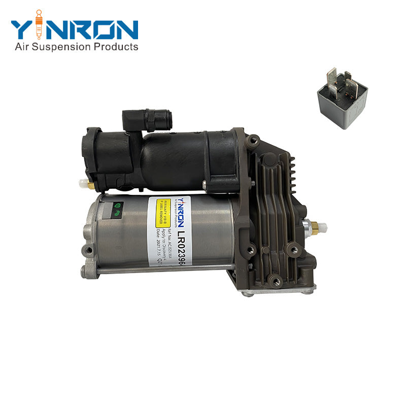 Full front main view of Air Suspension Compressor Pump for Land Rover Discovery 4 L319 Range Rover Sport LR044016 (with Relay)
