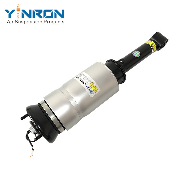 45 degree angle view of Land Rover Discovery 4 / Range Rover Sport L320 front air suspension strut with VDS (LR019993)