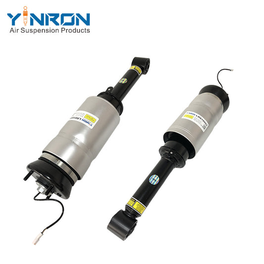 Pair view of Land Rover Discovery 4 / Range Rover Sport L320 front air suspension struts with VDS (LR019993)