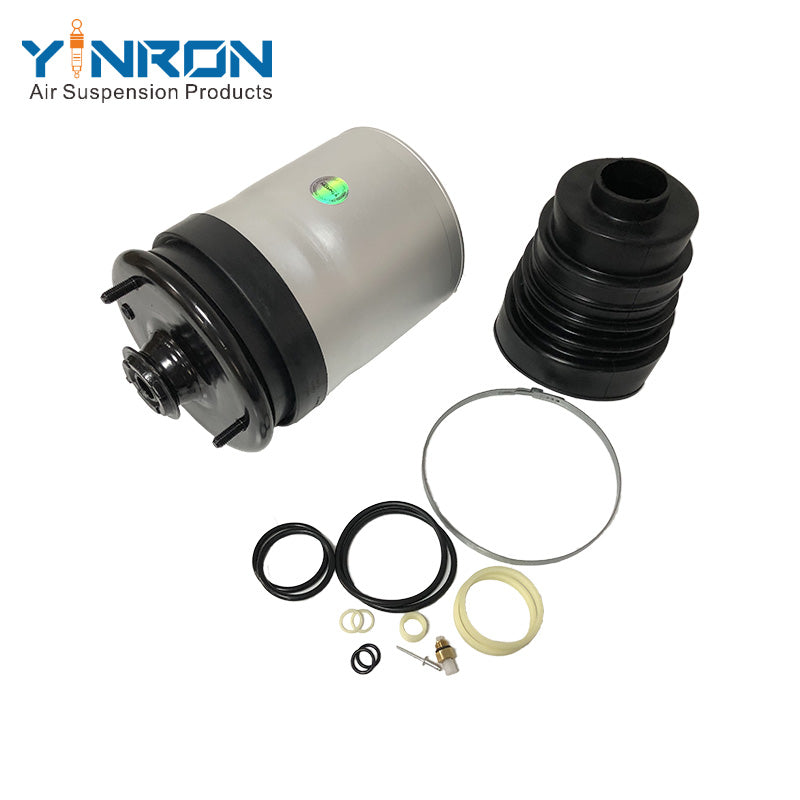 Close-up detail view of Land Rover Discovery 4 / Range Rover Sport L320 (2005-2009) rear air suspension spring (LR016411)