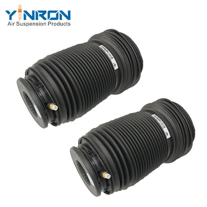 45-degree angled view of Maserati Levante 2016~2024 rear air suspension spring pair (670100715)