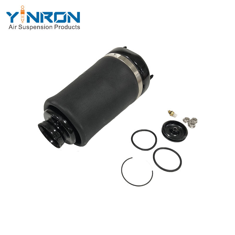 Close-up of Mercedes-Benz ML W164 GL X164 front air suspension spring (A1643206013)
