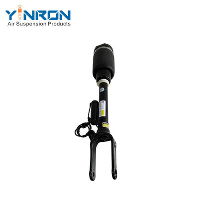 Angled top view of Mercedes-Benz ML W164 GL X164 air suspension strut (A1643206013) with ADS