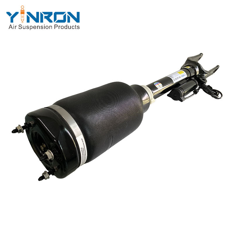Full front view of Mercedes-Benz ML W164 GL X164 air suspension strut (A1643206013) with ADS