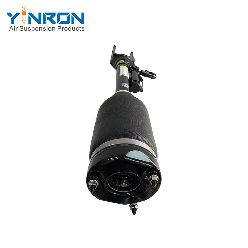 Top mount view of Mercedes-Benz ML W164 GL X164 air suspension strut (A1643206013) with ADS