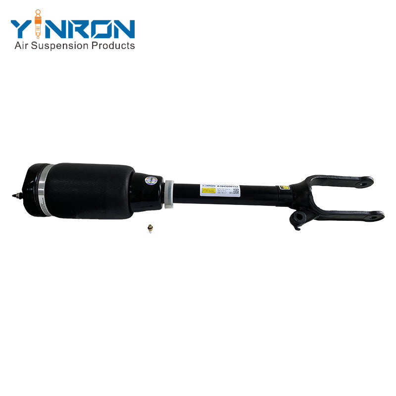 Rear view of Mercedes-Benz ML W164 GL X164 air suspension strut (A1643206113) without ADS