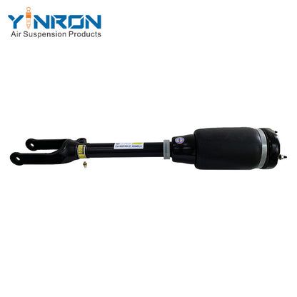 Horizontal side view of Mercedes-Benz ML W164 GL X164 air suspension strut (A1643206113) without ADS