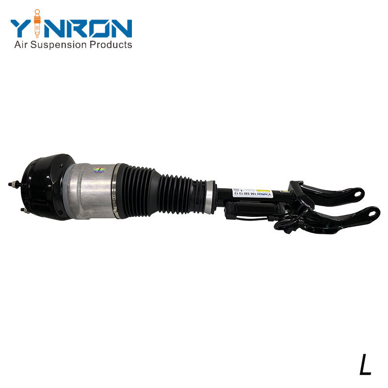 Front view of Mercedes-Benz ML W166 GL X166 front air suspension strut (A1663201313) with ADS