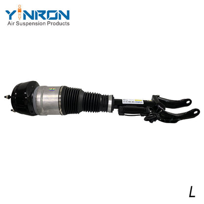 Front view of Mercedes-Benz ML W166 GL X166 front air suspension strut (A1663201313) with ADS