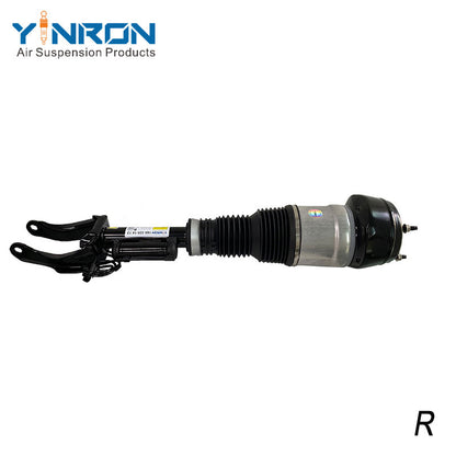 Front view of Mercedes-Benz ML W166 GL X166 front air suspension strut (A1663201413) with ADS