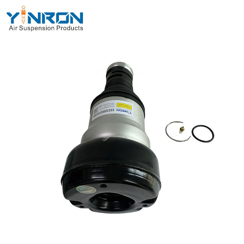 Vertical top-down view of Mercedes-Benz S-Class W222 rear air suspension spring (A2223205313)